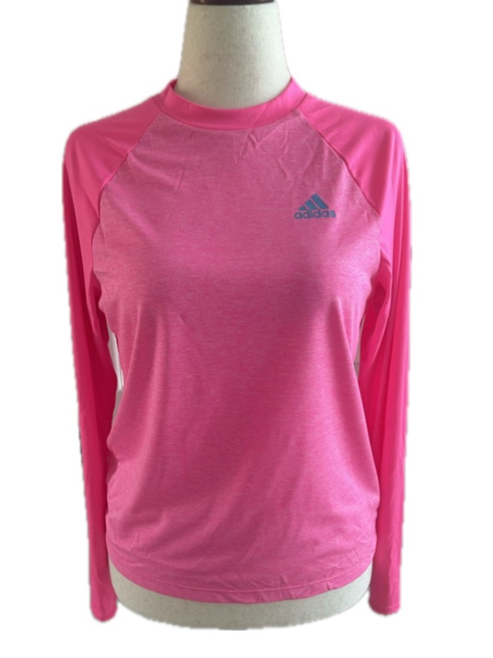 Adidas | Long Sleeve Moisture Wick Workout Shirt | Hot Pink | Likely Sz L